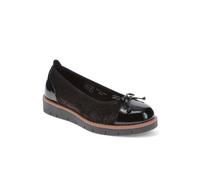 Wide Fit Bow-Detailed Pumps - Black-Black Patent Size 7