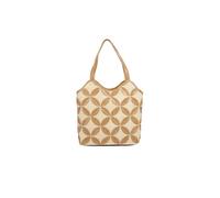 Pavers Women's Woven Daily Shoulder Bag in Beige Pavers Beige One Size
