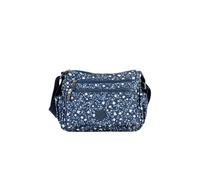 Pavers Women's Zip Close Messenger Bag in Navy Pavers Navy One Size