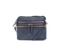 Pavers Zip-Fasten Crossbody Bag In Navy Navy