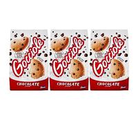 PAVESI Gocciole Chocolate - Shortbread cookies with chocolate pieces 500g (Gocciole, x3)