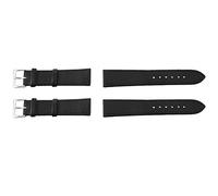 Pavewood 2X 20mm PU Leather Color Black Bracelet Watch Bracelet