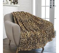 PAVILIA Cheetah Fleece Throw Blanket | Cheetah Leopard Animal Print Flannel Blanket for Twin Bed | Soft Velvet Lightweight Microfiber Blanket for Bed Couch Sofa | 60x80 Inches