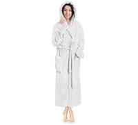 PAVILIA Women's Robes Robes | 260 GSM Cozy Sherpa Fleece, Super Soft On Skin, Belt Tie For Adjustable Fit, 2 Pockets, Spa Essentials, S-3XL