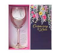 Pavilion - Amazing Friend - 19 oz Stemmed Wine Glass Bestie Best Friend BFF