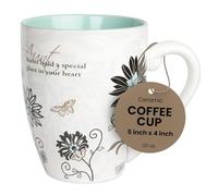 Pavilion Aunt Coffee Mugs - Mark My Words Auntie Mug with "Aunts Hold A Special Place In Your Heart" Text Design - Ceramic Coffee Cup for Aunties, Microwave & Dishwasher Compatible - Multicolor, 20 oz