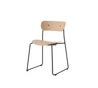 Pavilion AV51 Dining Chair Black/ Lacquered Oak