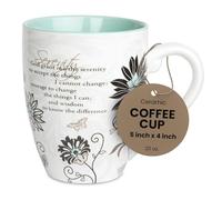 Pavilion Gift Company 66311 Serenity-20 oz Cup Mug, Stoneware, Multicolor