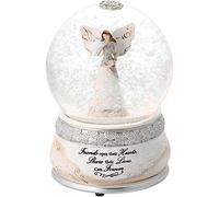 Pavilion Gift Company 82304 Elements Friends Angel Musical Waterglobe, 6-Inch/100mm, Inscription Friends Open Their Hearts Share Their Lives, Care Forever