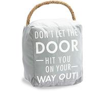 Pavilion Gift Company Door Stopper, Grey