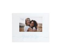 Pavilion Gift Company - Grateful - 9.25" x 7.25" Mirrored Glass Frame Appreciation Love Support Home Decor