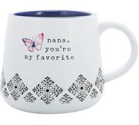 Pavilion Gift Company - Nana - 18-ounce Stoneware Mug, Mothers Day Gift, Grandma Nana Mimi Coffee Cup, 1 Count