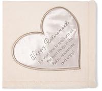 Pavilion Gift Company Soft Happy Retirement Warm Royal Plush Throw Blanket 50"x60"