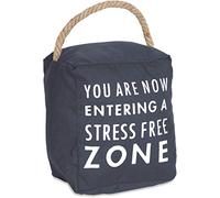 Pavilion Gift Company Stress Free Zone Door Stopper