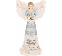 Pavilion - Happy 85th Birthday - 6" Angel Figurine Religious Best Friend Bestie BFF God Jesus Lover Christian Christ Gift Present