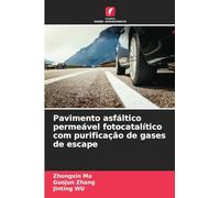 Pavimento asfáltico permeável fotocatalítico com purificação de gases de escape