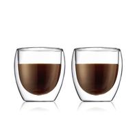 PAVINA 2 Pcs Glass Bodum Clear 250ml