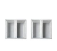 Paving Mould 1/3pcs Plastic Garden Path Mold Pavement DIY Maker Paving Cement Brick The Stone Road Moulds Tool Decoration Mould(2 pcs)