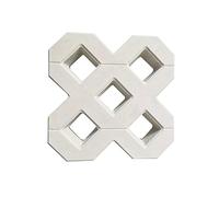 Paving Mould 40 * 40cm DIY Square Garden Path Concrete Plastic Brick Mold Paving Propylene Pavement Walkway Buildings Accessories