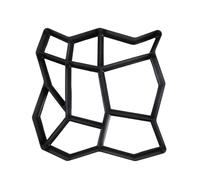 Paving Mould DIY Path Maker Paver Molds Stone Brick Concrete Mold Cement Walk Garden Paving Reusable Patio Paviment(C)