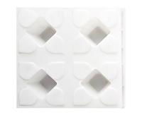 Paving Mould DIY Path Maker Plastic Brick Mold Paving Pavement Walkway Molds Path Maker Middle Of Hole Shape Garden Path Concrete Mould Paving Moulds(E)