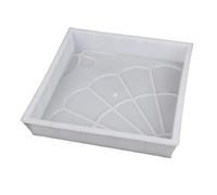 Paving Mould Diy Path Maker Plastic Brick Mold Paving Pavement Walkway Molds Path Maker Middle Of Hole Shape Garden Path Concrete Paving Moulds(C 25x25cm)