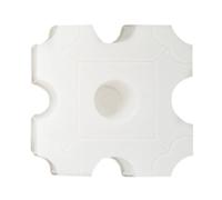 Paving Mould DIY Path Maker Plastic Brick Mold Paving Pavement Walkway Molds Path Maker Middle Of Hole Shape Garden Path Concrete Mould Paving Moulds(D)