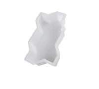 Paving Mould DIY Paving Brick Mould Waves Shaped Walk Maker Reusable Concrete Path Maker Mold Stepping Stone Paver For Lawn Patio Yard Garden Paving Moulds