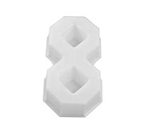 Paving Mould DIY Square Garden Path Concrete Plastic Brick Mold Paving Propylene Pavement Walkway 40x20x8cm Buildings Accessories