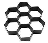 Paving Mould for Garden Paving Slabs Plastic Hexagon DIY Paving Cement Stepping Stone Molds, Walk Path Way Maker Mould for Walkway Garden Yard Patio Swimming Pool Decor