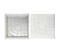 Paving Mould,Paving Slabs Moulds 30 Plastic Making DIY Paving Mould Home Garden Floor Road Concrete Stepping Driveway Stone Path Mold Patio Maker(25x25x4cm)