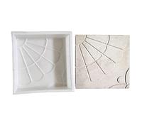 Paving Mould,Paving Slabs Moulds 30 Plastic Making DIY Paving Mould Home Garden Floor Road Concrete Stepping Driveway Stone Path Mold Patio Maker(25x25x5cm)