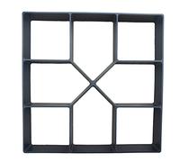 Paving Mould,Paving Slabs Moulds Concrete Molds Path Mold DIY Reusable Concrete Paving Mold Cement Brick Mold Stone Garden Floor Road Pave Scraper(E 40x40cm)