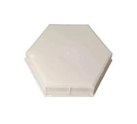 Paving Mould,Paving Slabs Moulds Flat Solid Hexagonal Cement Plastic Mold River Slope Protection Block Pavement Concrete Floor Tile Prefabricated Block
