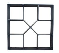 Paving Mould,Paving Slabs Moulds Garden Walk Pavement Mold DIY Manually Paving Cement Brick Stone Road Concrete Molds Path Reusable DIY Manually Paving(E 40x40cm)