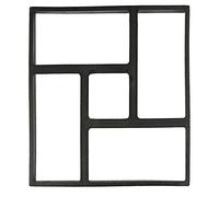 Paving Mould,Paving Slabs Moulds Garden Walk Pavement Mold DIY Manually Paving Cement Brick Stone Road Concrete Molds Path Reusable DIY Manually Paving(G 40x40cm)