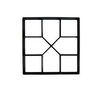 Paving Mould,Paving Slabs Moulds Pavement Mold DIY Manually Paving Cement Brick Stone Road Concrete Molds Path Maker Reusable DIY Manually Paving(A)