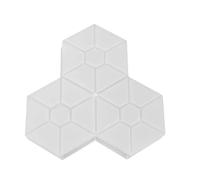 Paving Mould,Paving Slabs Moulds Reusable Garden Pavement Mold Garden Walk Pavement Paving Concrete Mould DIY Manually Paving Cement Brick Path Maker Road Mold(Hexagonal maple leaf)