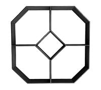 Paving Mould Plastic DIY Geometric Paving Mold Home Garden Floor Road Concrete Stepping Driveway Stone For Path Mould Paving Moulds