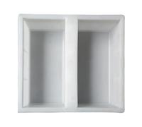 Paving Mould Plastic Garden Path Mold Pavement DIY Maker Paving Cement Brick The Stone Road Moulds Tool Decoration(10x20x6cm)