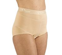 Pavis 100% Breathable Italian Cotton - Hernial Underwear for Women offering effective support of inguinal hernias - Inc. FREE hernia pads (X-Large 95)