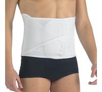 PAVIS Abdominal Binder 24 cm | Post-Operative & Postpartum Support Belt | Umbilical/Incisional Hernia & Core Stability | Breathable 100% Cotton, Hypoallergenic | Unisex | Medium Hip 82-94 cm