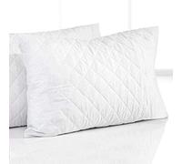 Pavla-Outlet Hollow Fibre Filled Premium Firm Quilted Pillow - Hotel Quality Bounce Back Comfortable Soft Pillows | Pack of 1 | Poly-Cotton | 50x75cm