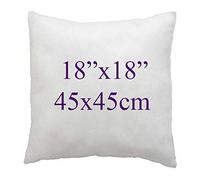 Pavla-Outlet Pack of 10 Extra Deep Filled 18x18 Inches Hotel Qullity Cushion Pads, Inners, Insert Fillers,Hollowfibre Cushion Pads