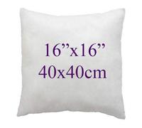 Pavla-Outlet Pack of 4 Extra Deep Filled 16x16 Inches Hotel Qullity Cushion Pads, Inners, Insert Fillers,Hollowfibre Cushion Pads (16" X 16")