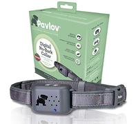 Pavlov Digital Anti Bark Collar, deterrent device to stop dogs barking, no shock only sound & vibration, safe & humane, no bark training for small medium & large dogs, water resistant and lightweight