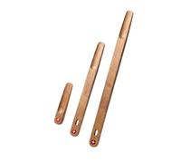 PAVLOVA'S Swiss Handmade Walnut Shoehorn Set - 3 Sizes (85 cm, 65 cm, 20 cm) - Natural Oil Finish - Comfortable and Elegant Use - Includes Wall Hooks - 10-Year Warranty - Limited Edition