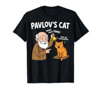 Pavlov's Cat Funny Psychology Science Humor T-Shirt