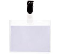 Pavo Announce 60 X 90 mm Security Name Badge, Pack Of 25