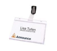 Pavo Announce 60 X 90 mm Security Pass Holder, Pack Of 25